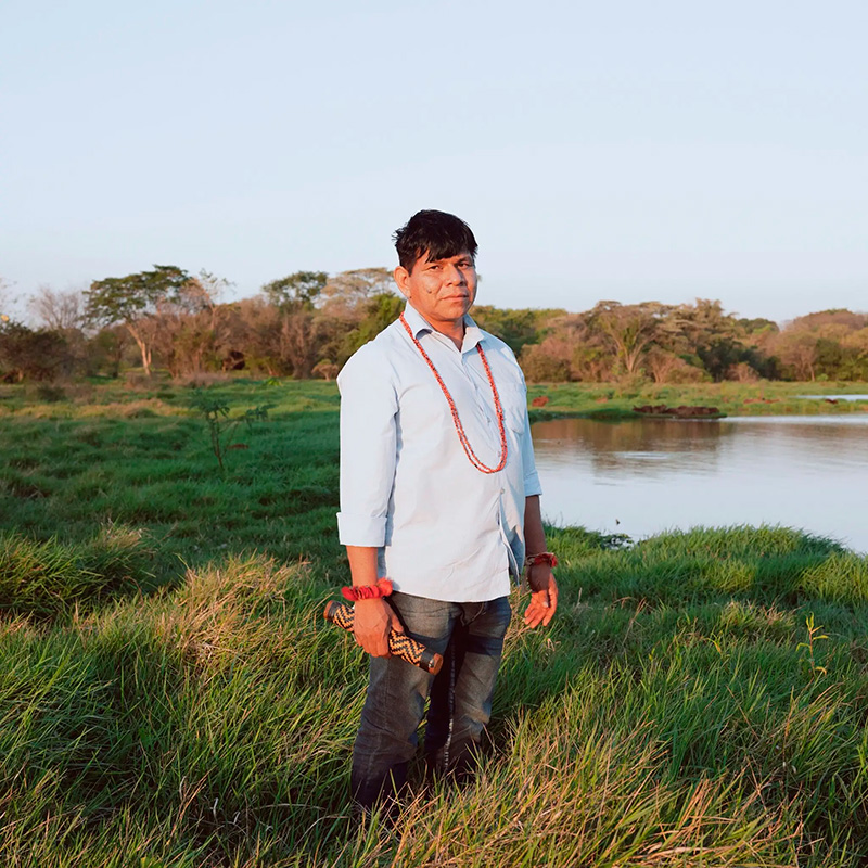 Tonico Benites no Mato Grosso do Sul. Foto: Luisa Dörr (The New York Times)