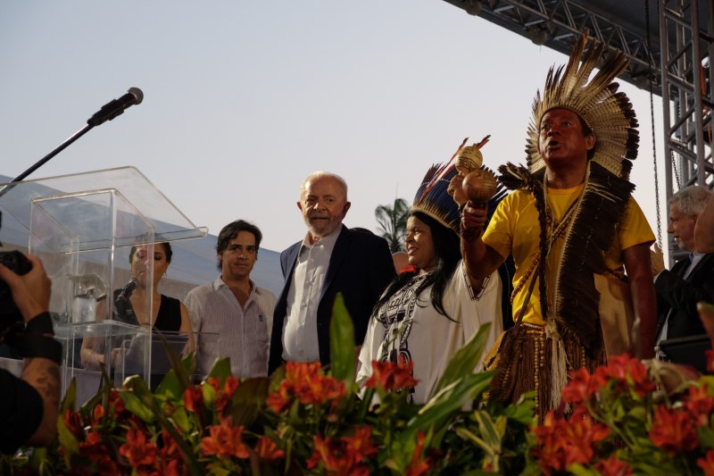 Momento histórico! Foto: Diogo Vasconcellos (MN/UFRJ)