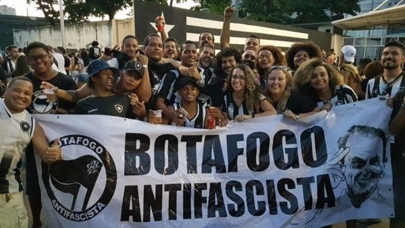 O pai da Ruth, João Saldanha, é o padrinho da Torcida Botafogo Antifascista