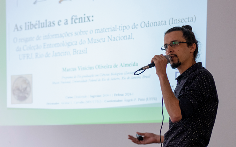 Titulação 1.100: 'As Libélulas e a Fênix'. Foto: Diogo Vasconcellos (MN/UFRJ)