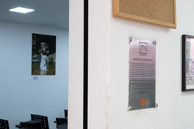 São promovidas atividades educativas diversas, incluindo cursos que ajudam na manutenção desse memorial. Foto Diogo Vasconcellos (MN/UFRJ)