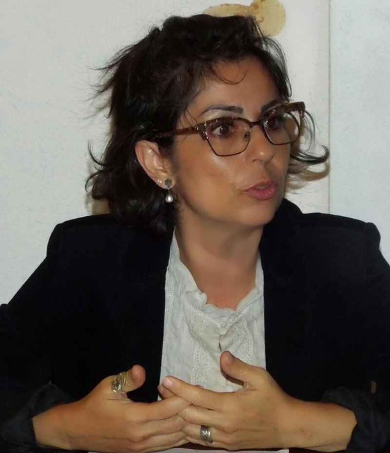 Professora Andrea de Lessa Pinto. Foto: Acervo pessoal.