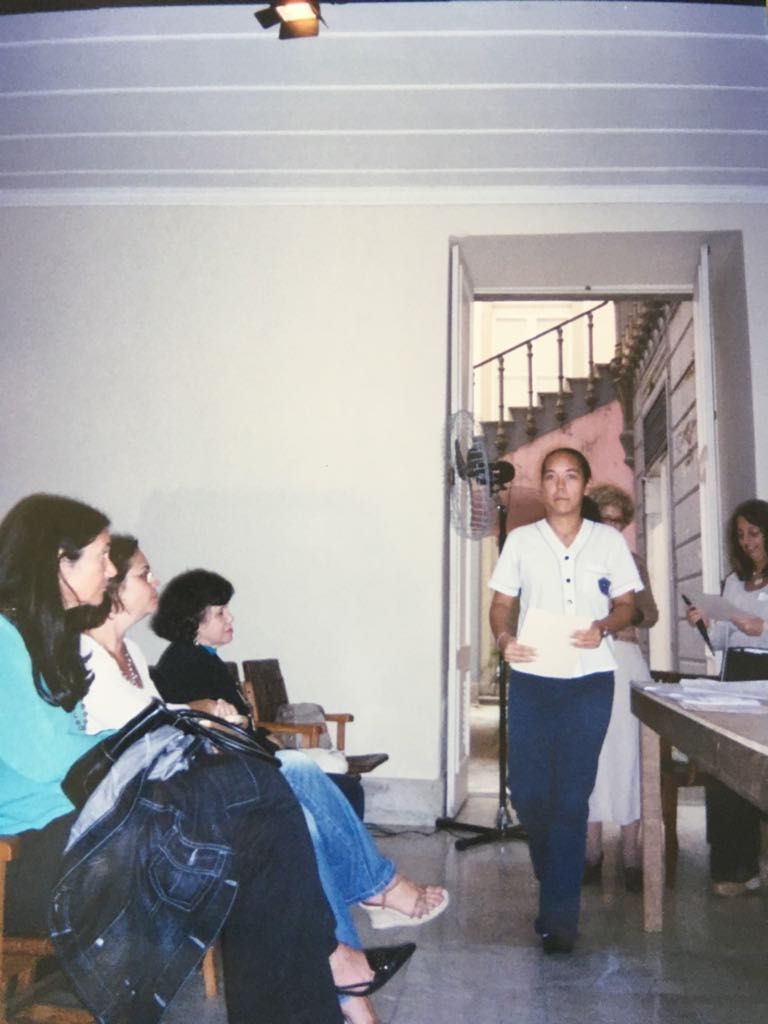 Em 2006, quando era estudante do Colégio Pedro II e recebeu o certificado de participação do PIC Jr. do Museu